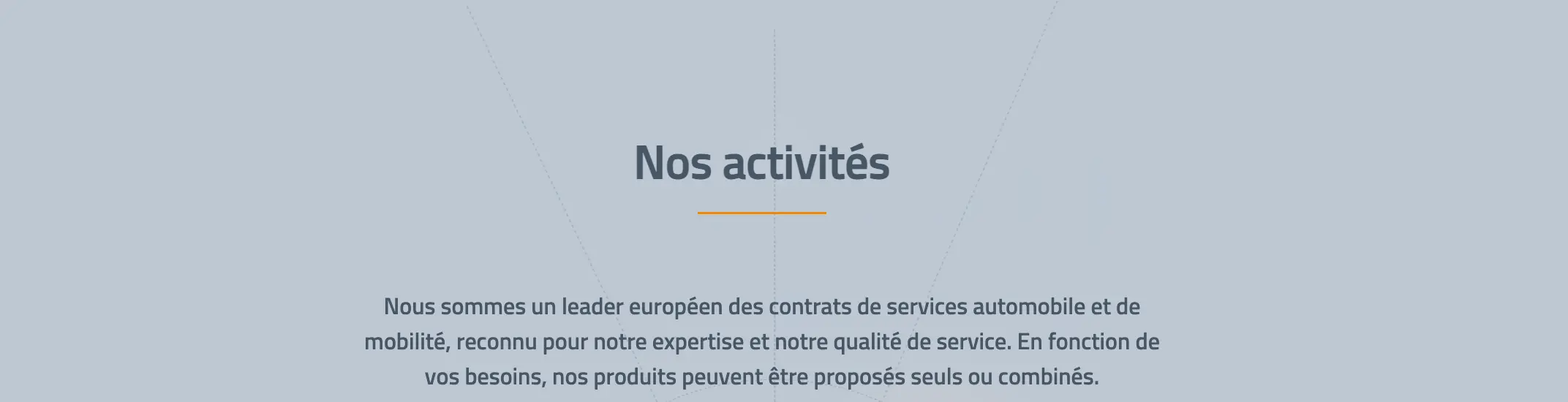 Le paragraphe qui figure sous la première section (H2) introduit le sujet et devrait être placée sous le H1.